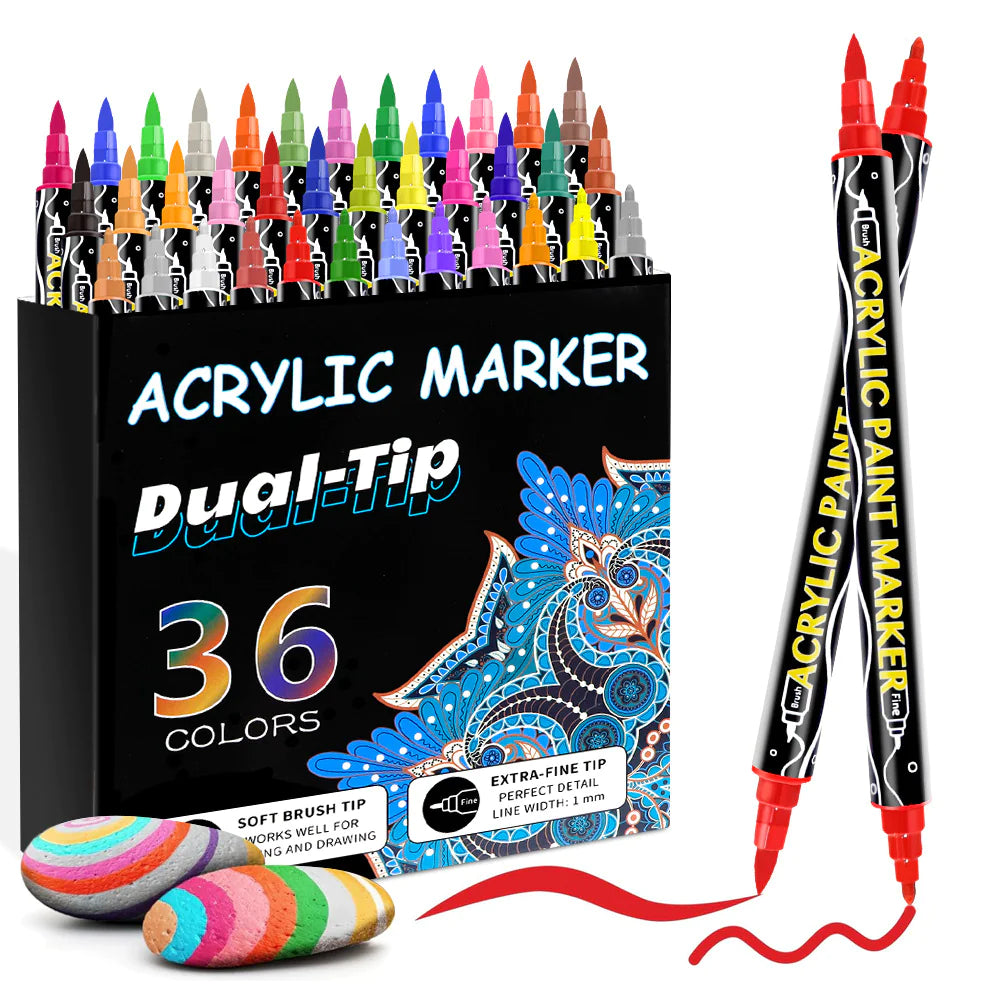 Acrylic Marker Pen Double-headed