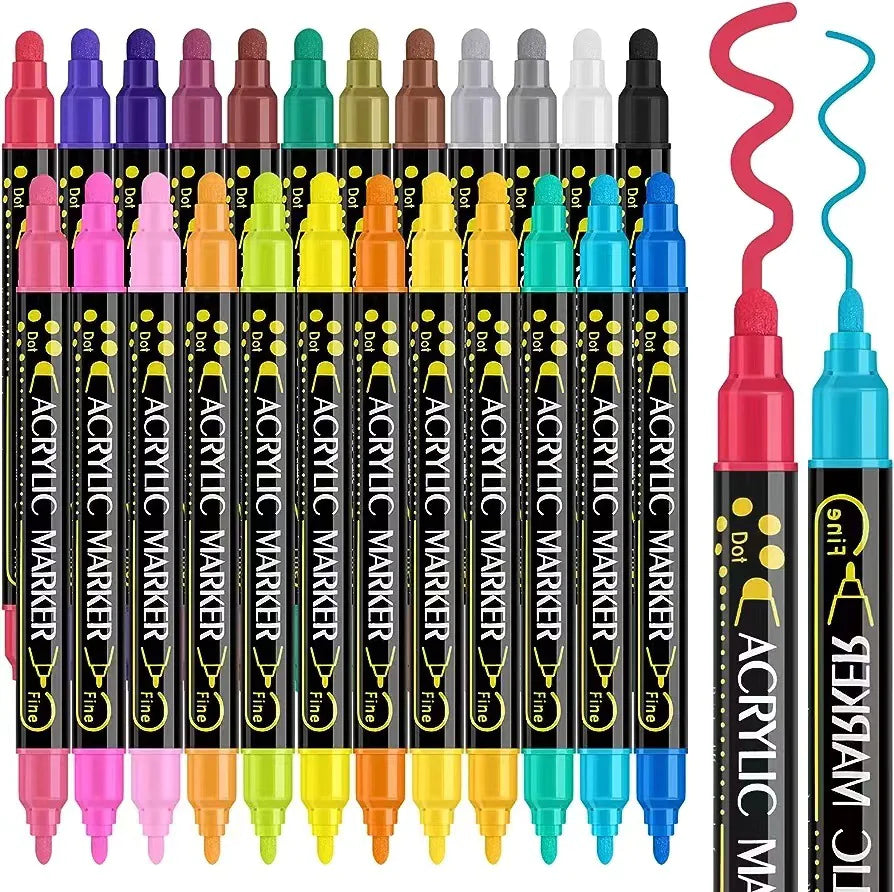 Acrylic Marker Pen Double-headed